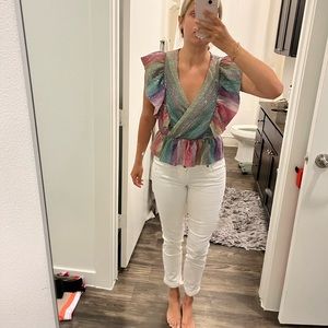 Sailor Sequin Top
